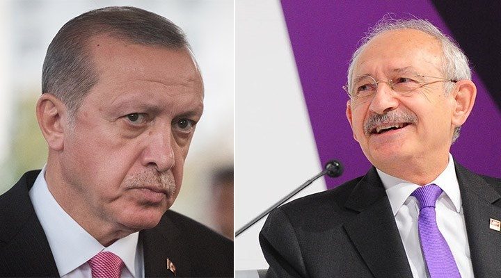 آرای قلیچدار اغلو از اروغان پیشی گرفت