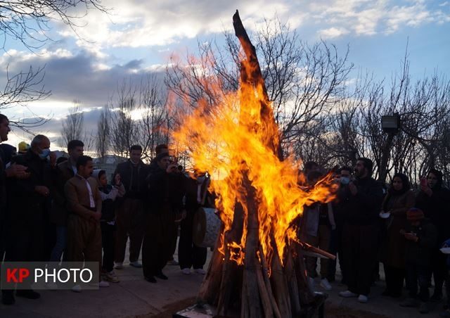 جشن بهارانه نوروز  در قروه برگزار شد