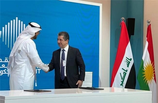 مەسروور بارزانی و ئیمارات یاداشتێکی لەیەکتێگەیشتن واژۆ دەکەن