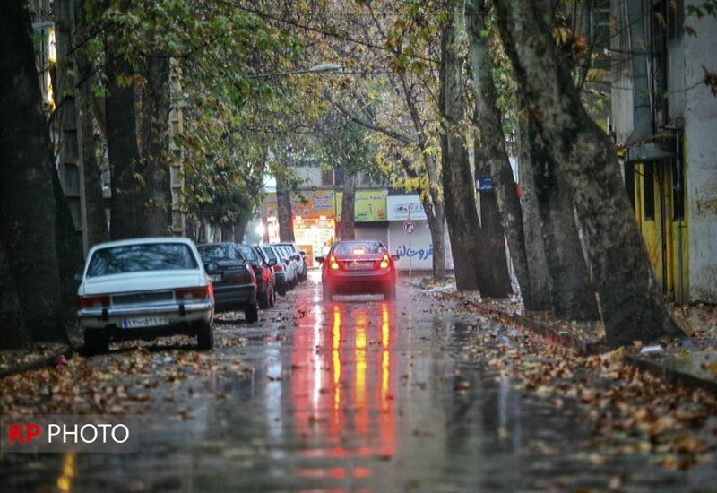 پیش بینی بارش‌های پراکنده در کردستان