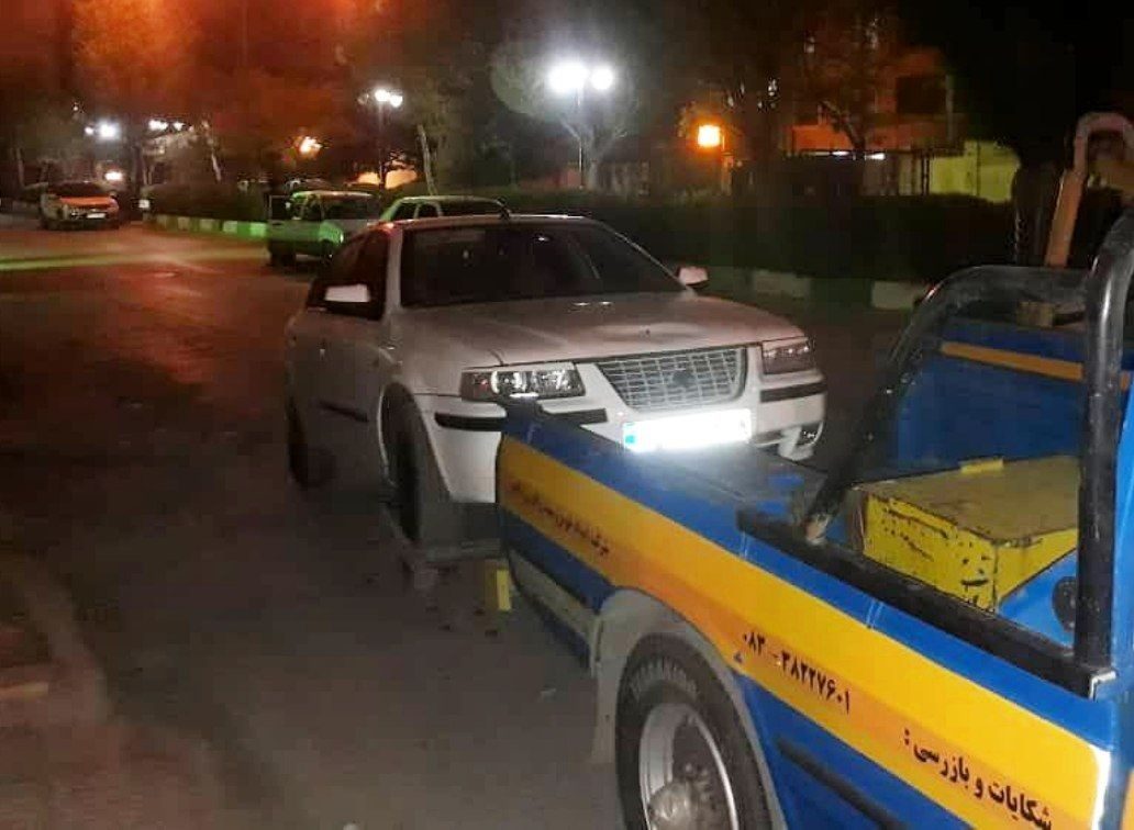 رانندگان هنجارشکن  در کرمانشاه خودروهایشان توقیف می شود