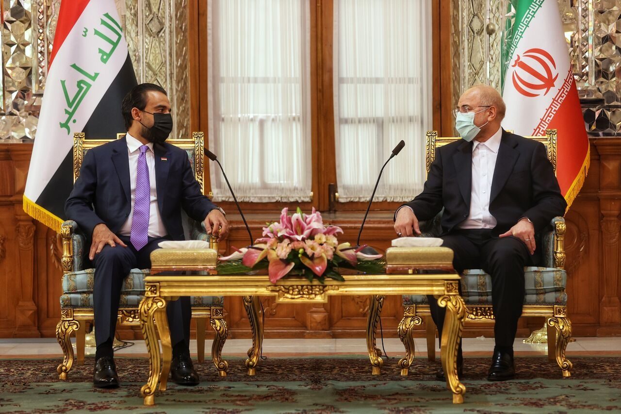 دیدار رییس مجلس عراق و قالیباف در تهران