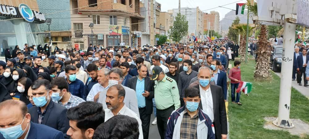 مراسم روز جهانی قدس در ایلام برگزار شد