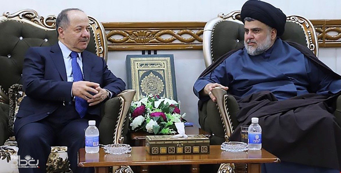 عضو ارشد حزب دمکرات: روابط مسعود بارزانی  و مقتدی صدر در نهایت احترام و اعتماد است