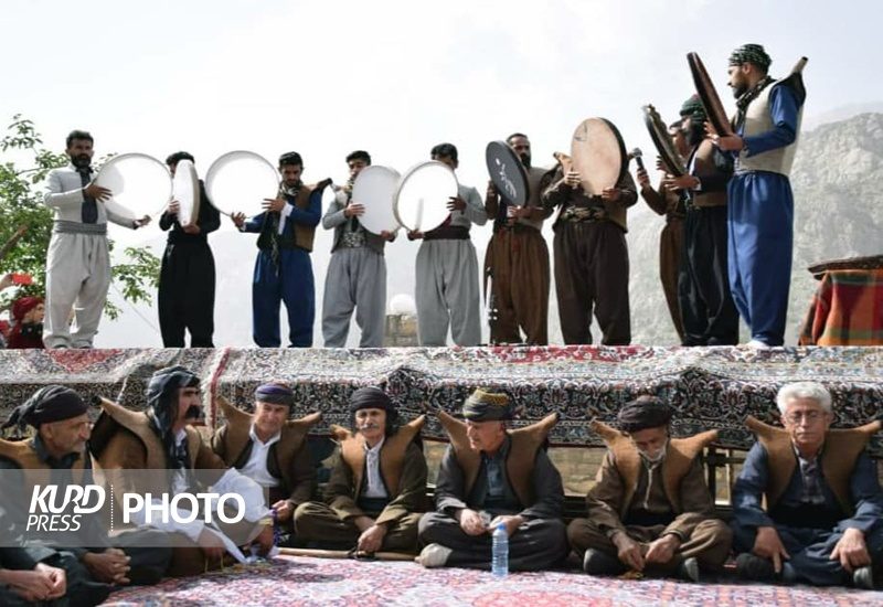 مراسم آیینی سنتی کومسای در هورامان برگزار شد