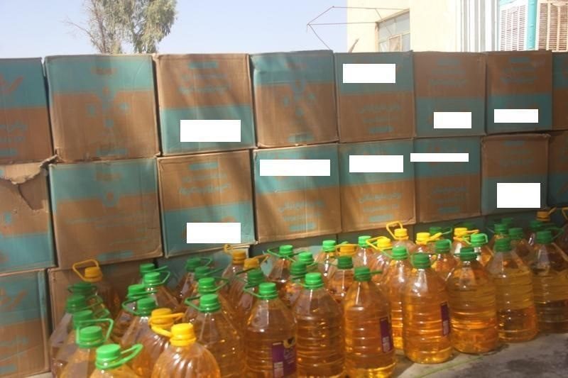 کشف 800 قوطي روغن خوراكي قاچاق در روانسر