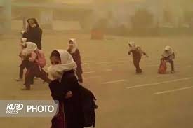 گردوخاک تمامی مدارس سردشت را تعطیلی کرد