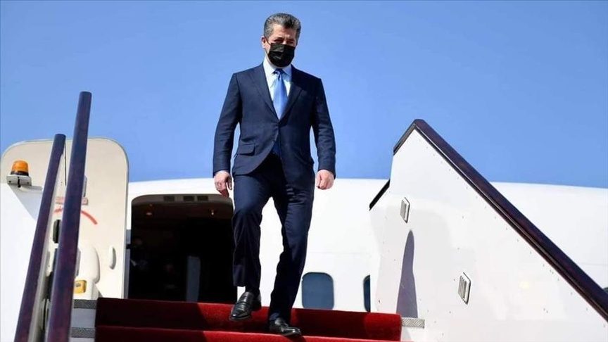 بۆ بەشداری لە كۆڕبەندی ئابووریی داڤۆس مەسروور بارزانی بەرەو سویسرا بەڕێكەوت
