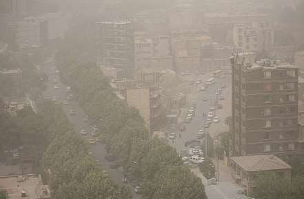 هشدار مدیریت بحران پیر امون ورود موج گرد و غبار به کرمانشاه