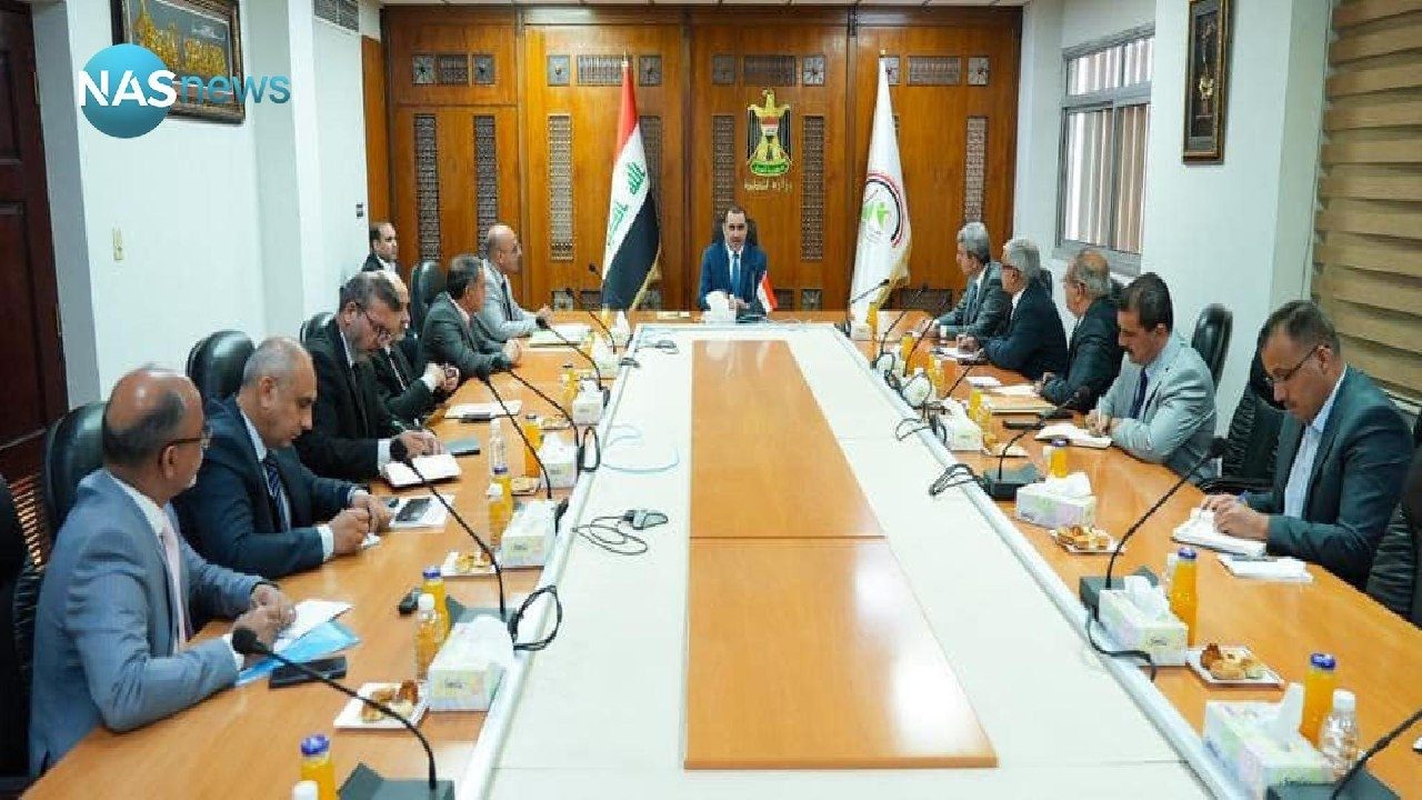 برگزاری نشست مشترک عملیات سرشماری وزارت برنامه ریزی عراق در بغداد