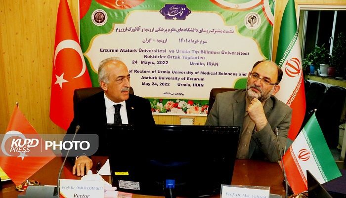 تفاهم نامه مشترک بین دانشگاه های علوم پزشکی ارومیه و ارزروم امضا شد