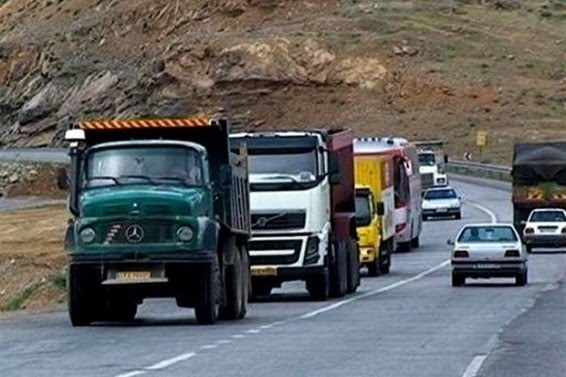 جابجايي بیش از یک میلیون تن کالا توسط ناوگان حمل و نقل کرمانشاه