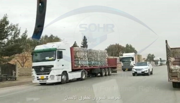 ورود کاروان‌های نظامی جدید ائتلاف به مناطق تحت کنترل کردهای سوریه