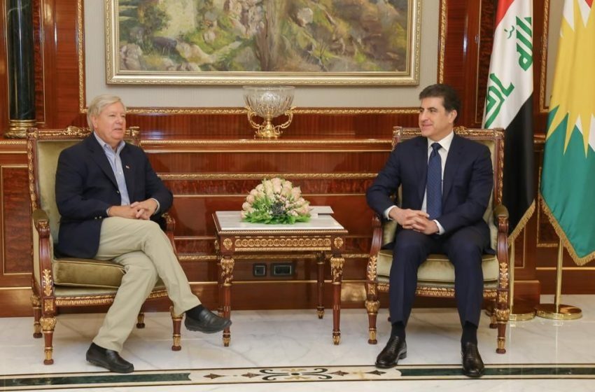 Nechivan Barzani discusses situations in Iraq with US Senator