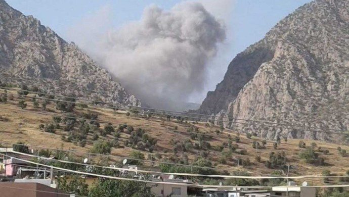 ترکیه از بمب فسفر استفاده می کند