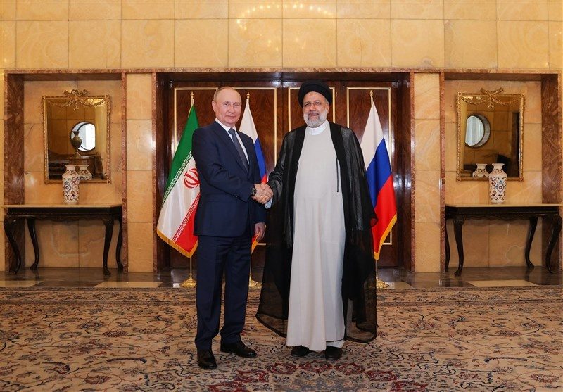 هەردوو سەرۆک کۆماری ئێران و ڕووسیا جەخت لە گەشەپێدان بە پێوەندییەکانی نێوان وڵاتەکانیان دەکەنەوە