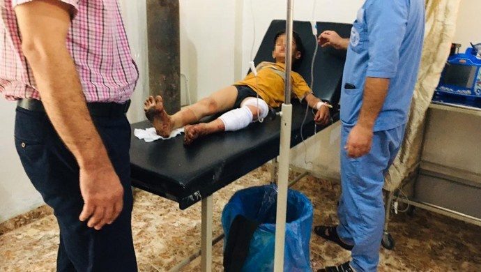 در حمله ترکیه به سوریه 2 نفر از جمله یک سرباز سوری کشته و 8 تن مجروح شدند