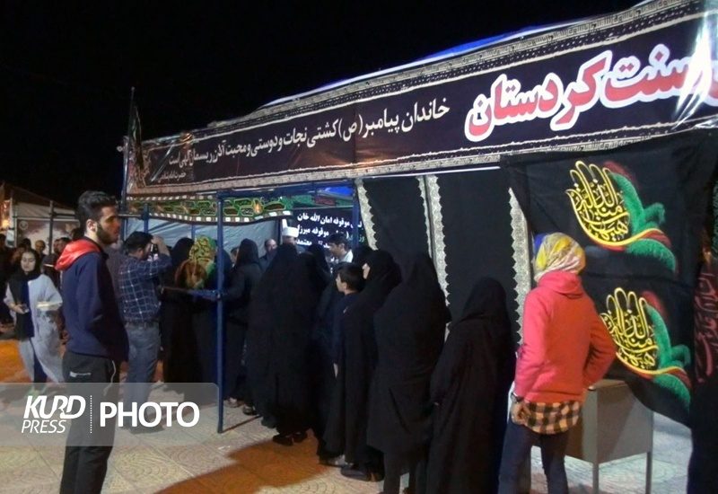 خدمت رسانی ۲۱ موکب در کردستان به زائران اربعین