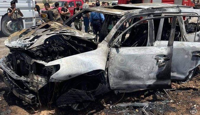 بریندار بوونی دوو ئەندامی پەکەکە لە هێرشی فڕۆکەیەکی بێفڕۆکەوانی تورکیا