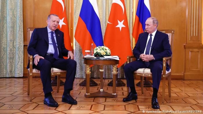 دیدار 4 ساعته اردوغان و پوتین در سوچی پایان یافت