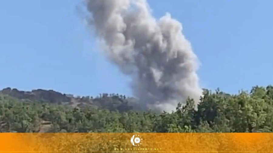 فڕۆکە جەنگییەکان باکووری پارێزگای هەولێر بۆردوومان دەکەن