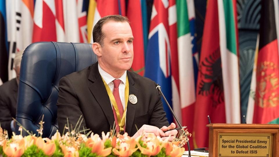 Peshmerga minister meets Brett McGurk on Sunday