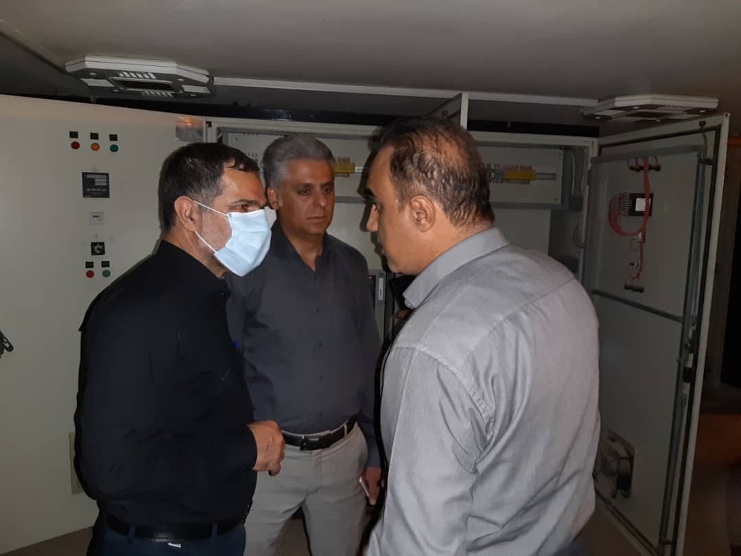 راه اندازی مجدد ایستگاه پمپاژ آب الفتی نیا شهر کرمانشاه