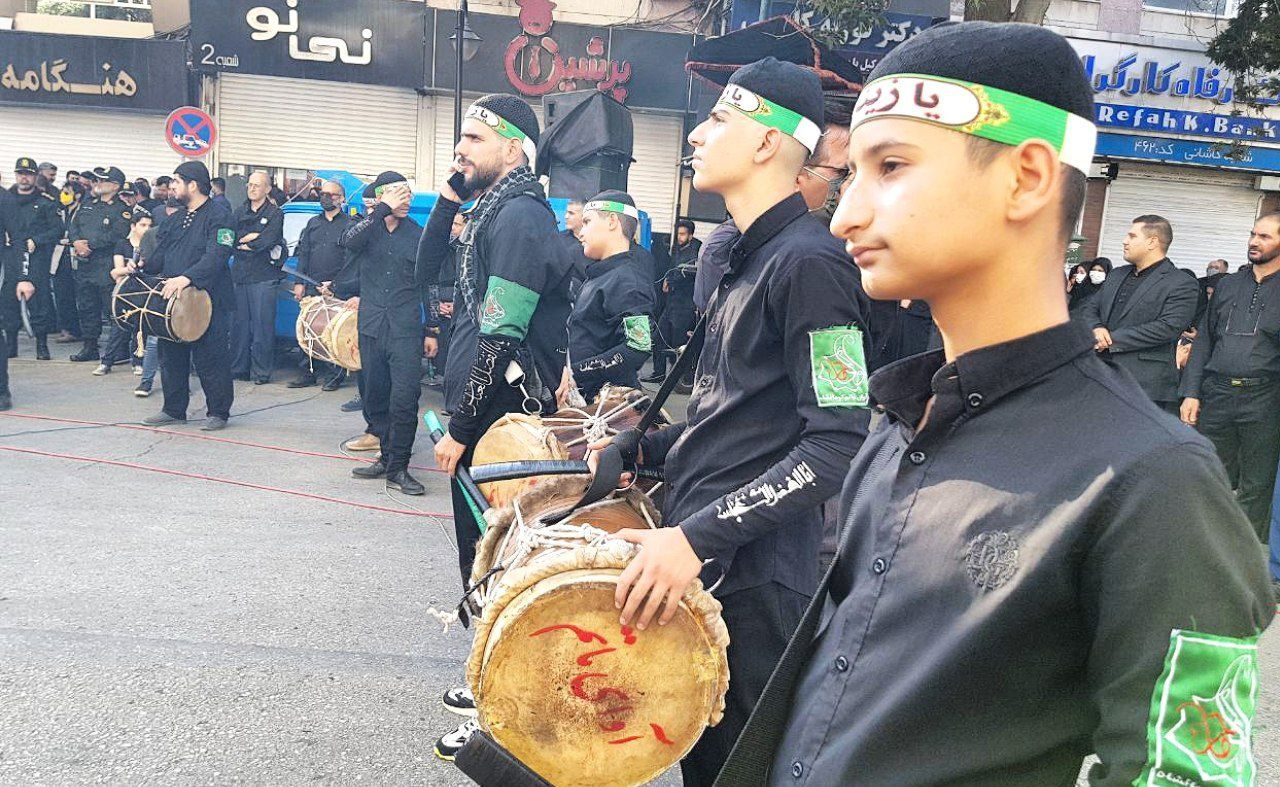 کرمانشاه یکپارچه در عزای سرور و سالار شهیدان