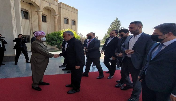 هدف ازدیدار العامری از اربیل گفتگوبا مسئولان کرد درخصوص حل بحران کنونی در عراق است