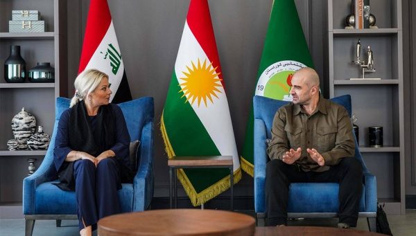 PUK President receives U.N. special envoy to Iraq Jeanine Hennis-plasschaert