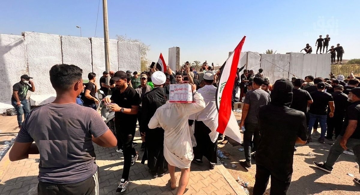 کازمى داوا لە سەدر دەکات لایەنگرانی خۆی لە ناوچەی سەوزی بەغدا بکشێتەوە