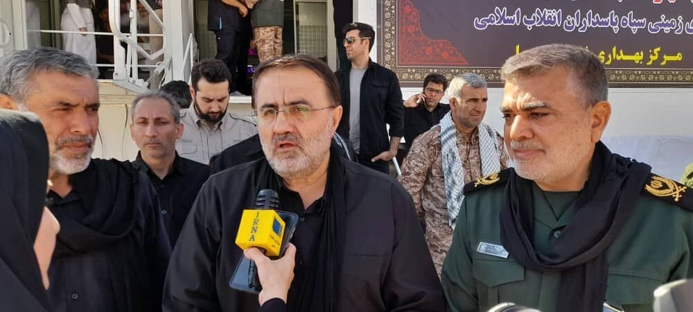 خدمات رسانی بیمارستان صحرایی سپاه‌ به زوار حسینی