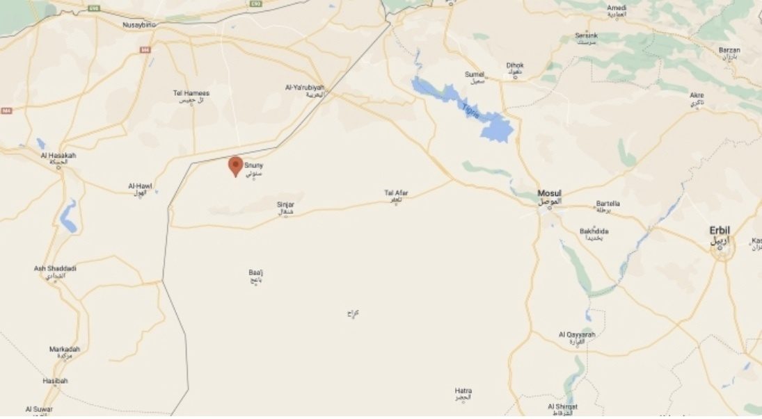 فڕۆکە جەنگییەکانی تورکیا ئۆتۆمبێلێکیان لە شەنگال کردە ئامانج