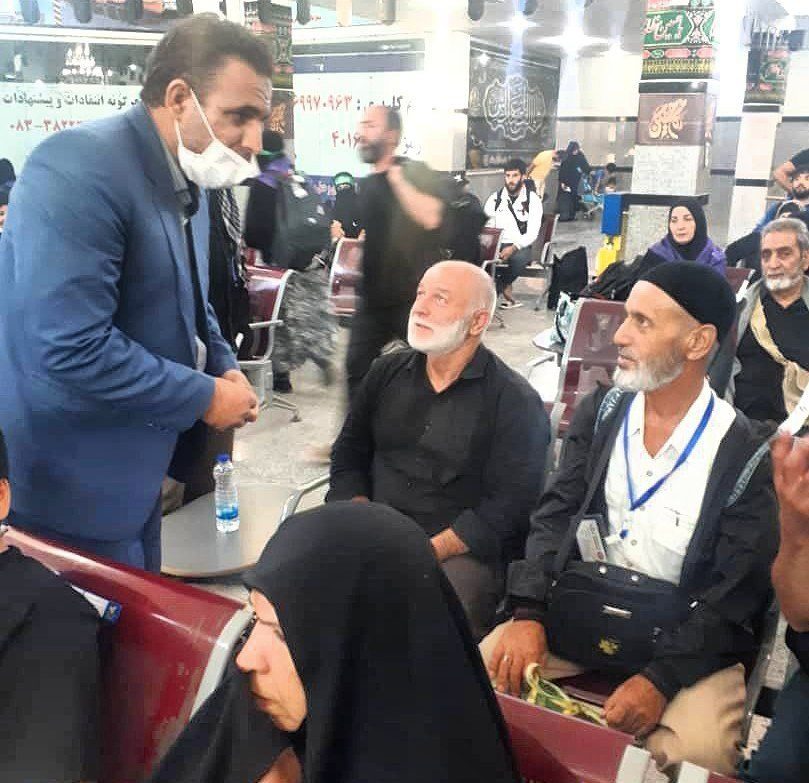 ۶۰۰ زائر خارجی از طریق خسروی راهی کربلا شدند
