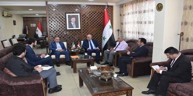 Syrian, Iranian officials discuss ways to boost cooperation