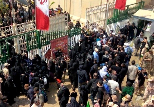 تردد ۴۲۷ هزار زائردر اربعین امسال  از پایانه مرزی خسروی
