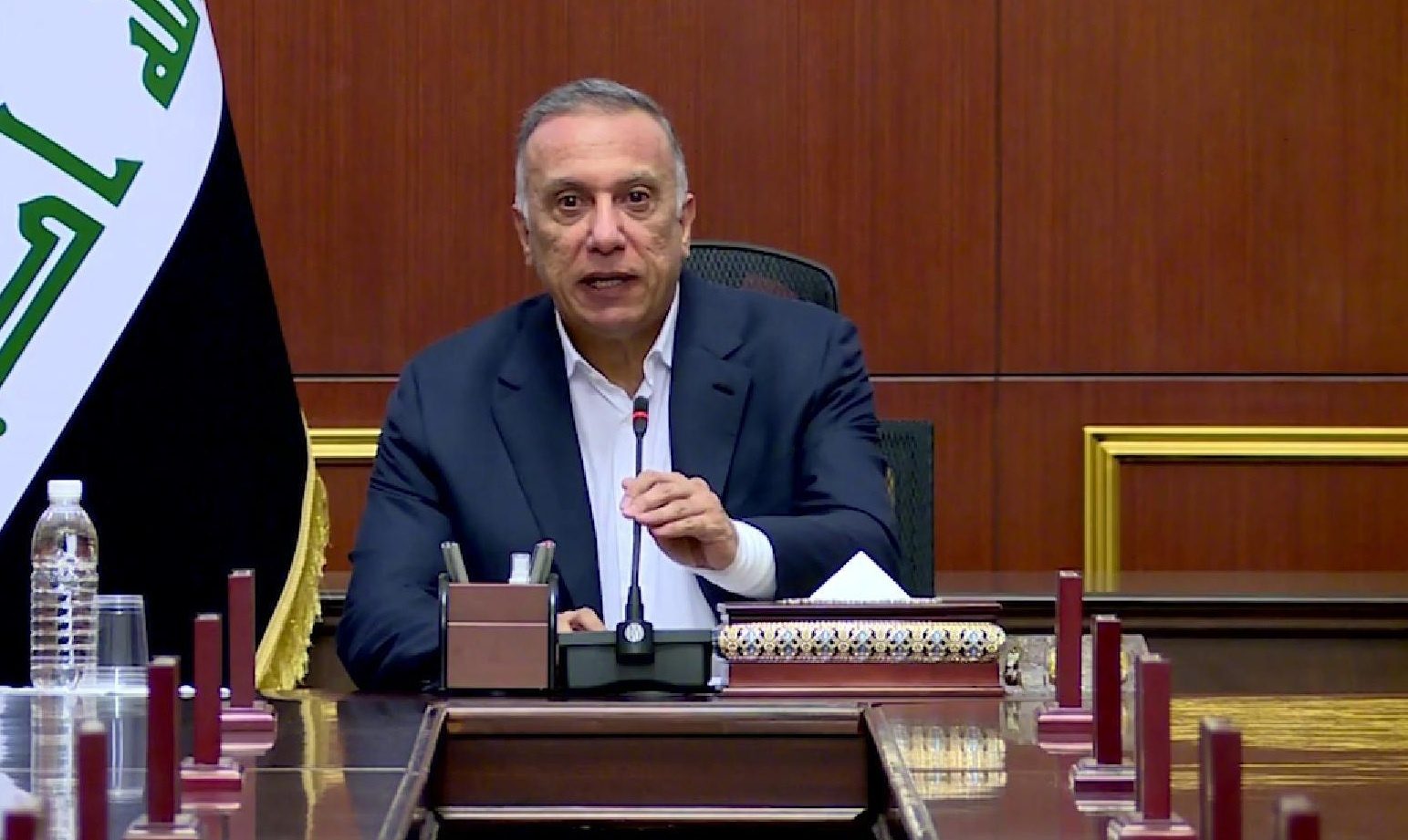 سەرۆک وەزیرانی عێراق لەسەر بۆردوومانی ناوچەی سەوز و خۆپیشاندانەکان هاتە دەنگ