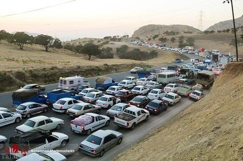 افزایش ۲۹ درصدی تردد در محورهای مواصلاتی کرمانشاه