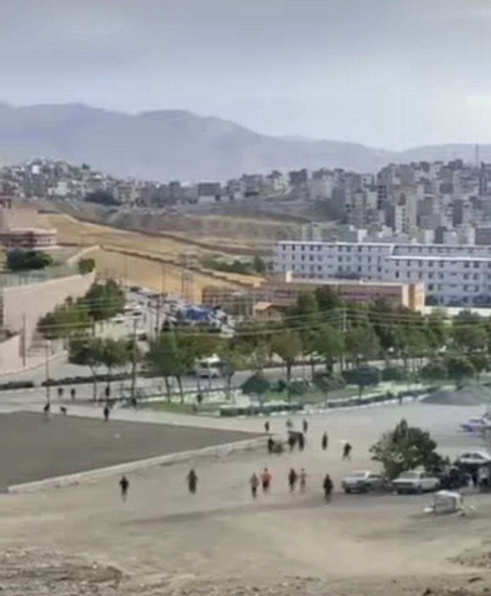 تجمع اعتراضی در دانشکده فنی و حرفه ای سنندج