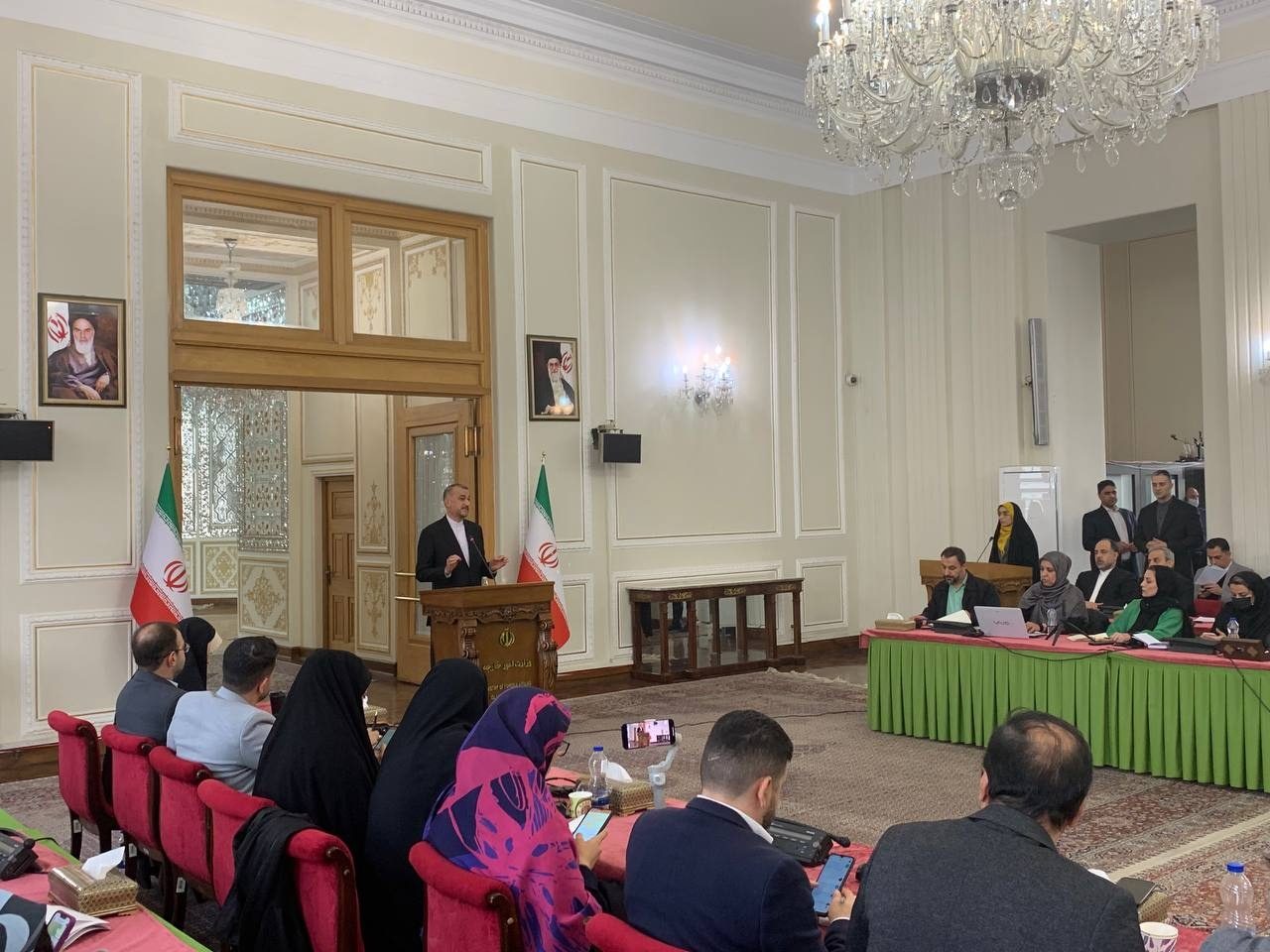 امیرعبدالهیان: دولت عراق متعهد به دور کردن گروهک ها  از مرزهای ما شده است/ اظهار نظر وزیر خارجه ایران در مورد حمله ترکیه به سوریه