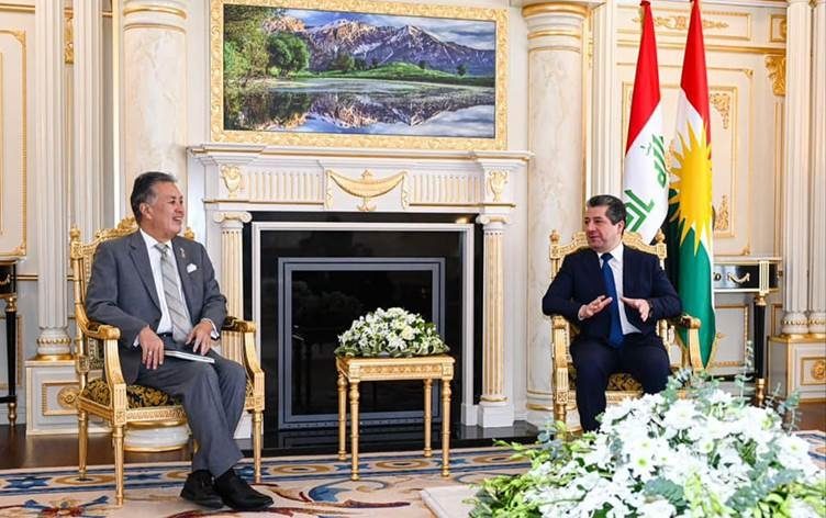 مسرور بارزانی و هیئت کنگره آمریکا اهمیت حفظ سیادت عراق و اقلیم کردستان را بررسی کردند
