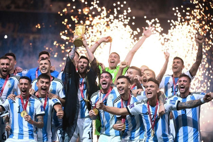 هەڵبژاردەی ئەرژەنتین بووە براوەی مۆندیالی 2022