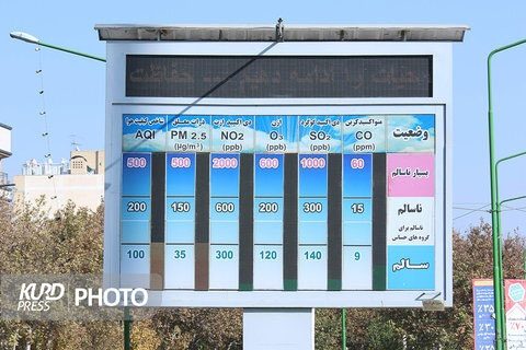 ایستگاه سنجش آلودگی هوا در اشنویه راه اندازی می شود