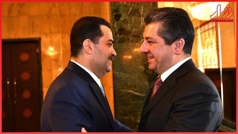 مسرور بارزانی و محمدشیاع سودانی تشکیل جلسه دادند