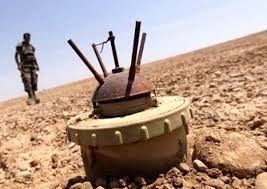 جان باختن یک کودک بر اثر انفجار مین در شرق دیرالزور