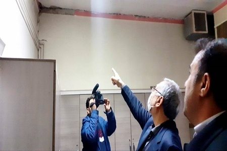 رییس دانشگاه علوم پزشکی: بیمارستان آیت الله خویی آسیب جدی دیده است
