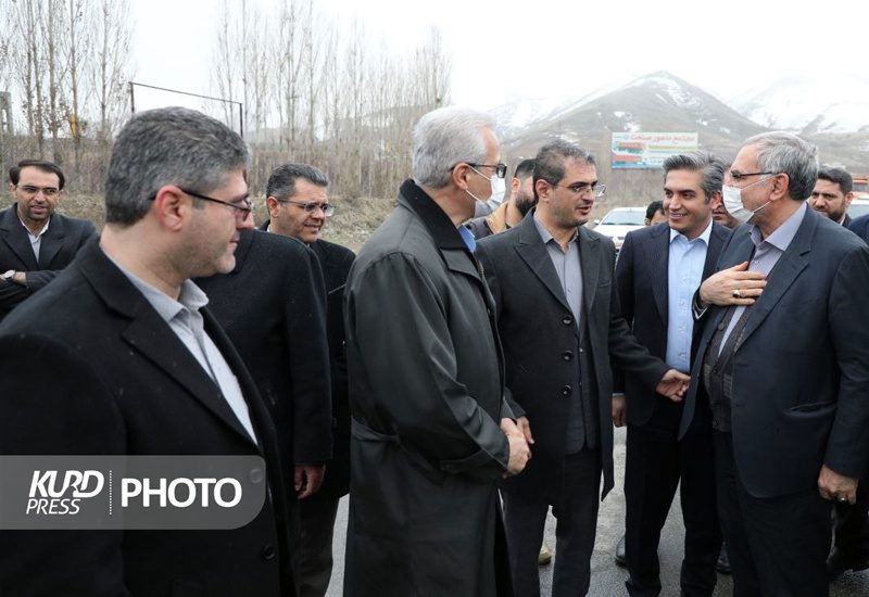 وزیر بهداشت، درمان و آموزش پزشکی وارد سنندج شد