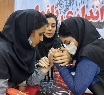 برگزاری مسابقه مچ اندازی بانوان پرسنل شهرداری کرمانشاه