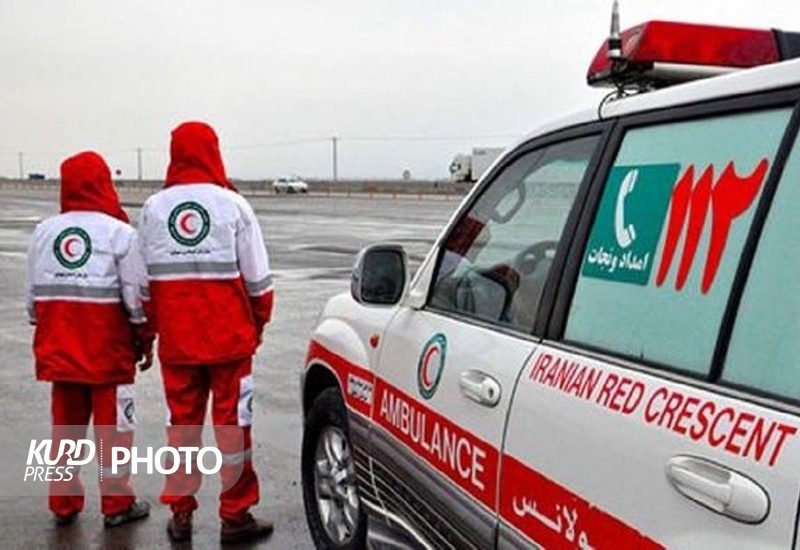 امدادرسانی هلال احمر به ۲۴۰ نفر از متاثرین آبگرفتگی و سیلاب در کردستان