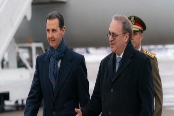 بشار اسد وارد مسکو شد